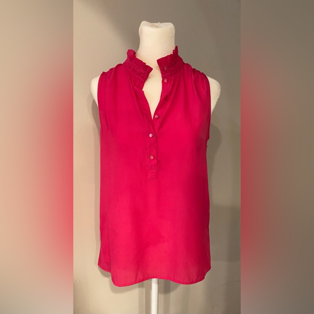 JCREW fuchsia top